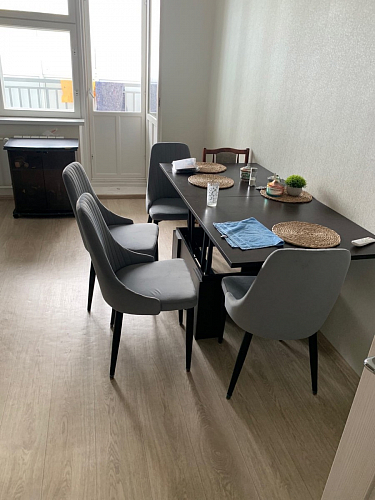 Стул на металлокаркасе Kora black / gray фото покупателя 10