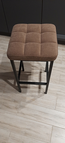 Полубарный стул Лофт мадера 20 / белый матовый фото покупателя 61