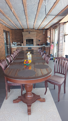 Деревянный стул Виньетта орех / мерц белый люкс фото покупателя 11