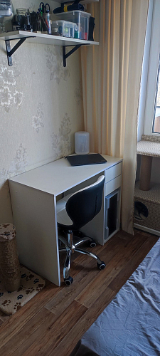 Компьютерное кресло Trizor whitе / pink фото покупателя 1