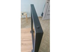 Деревянный стол Лота Лофт 120(160)х75 черный матовый / бетон светлый фото покупателя 187