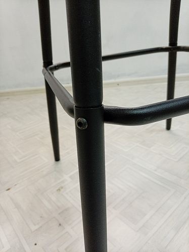 Барный стул Bari серый велюр фото покупателя 23