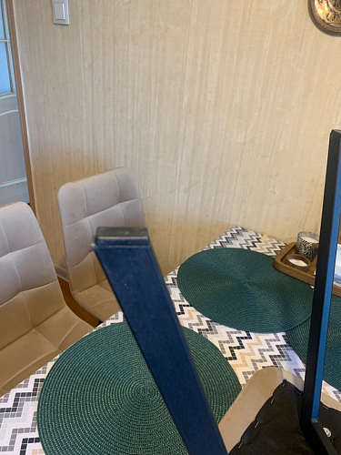 Стул на металлокаркасе Чилли зеленый / черный фото покупателя 1178