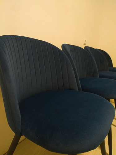 Стул на металлокаркасе Gabi latte / gold / black фото покупателя 423