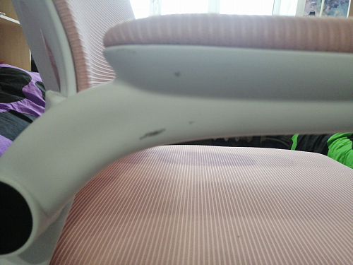 Компьютерное кресло Konfi pink / white фото покупателя 14