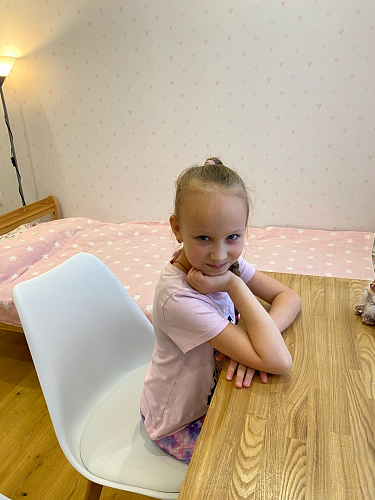 Деревянный стул Bonuss темно-серый / черное сидение / черный фото покупателя 13