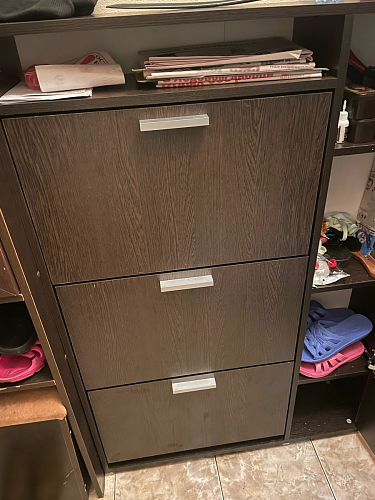 Обувница ШК-3 венге / мокко МДФ фото покупателя 4