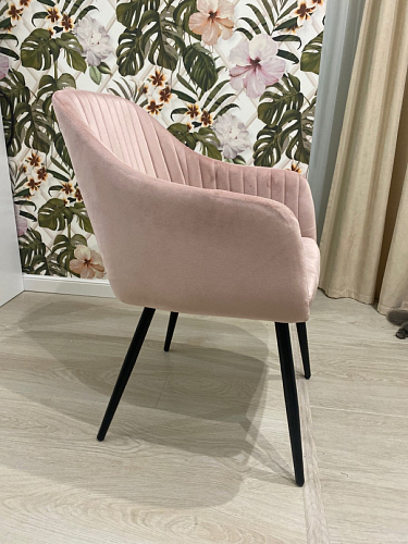 Стул на металлокаркасе Slam dark beige фото покупателя 112