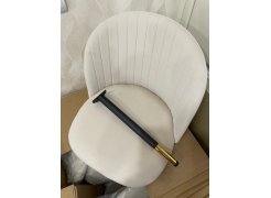 Стул на металлокаркасе Gabi 1 gray / black фото покупателя 479