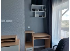 Компьютерный стол Джаз-24 левый белый фото покупателя 47