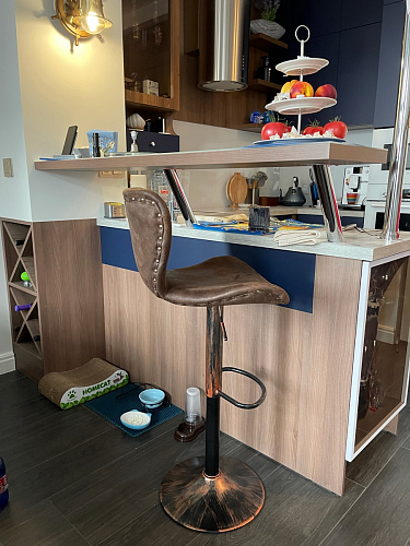 Барный стул Over черный фото покупателя 4