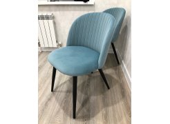 Стул на металлокаркасе Gabi gray / black фото покупателя 473