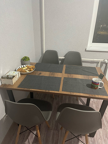 Деревянный стол Лота Лофт 120x75 дуб крафт табачный / черный матовый фото покупателя 86