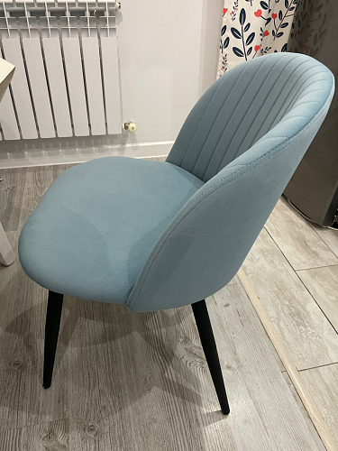 Стул на металлокаркасе Gabi latte / gold / black фото покупателя 519