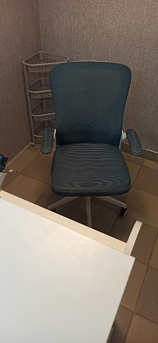 Компьютерное кресло Konfi gray / blue / white фото покупателя 228