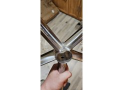 Компьютерное кресло Reus черная сетка / хром фото покупателя 78