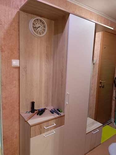 Готовая прихожая Пети дуб сонома / белый фото покупателя 58