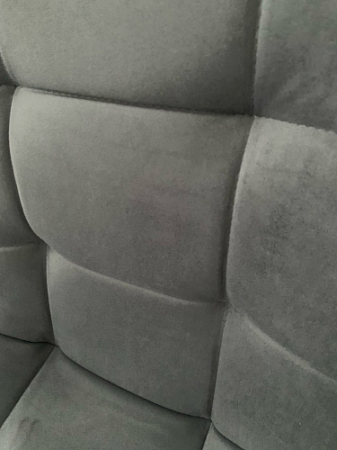 Стул на металлокаркасе Чилли К черный / зеленый фото покупателя 950