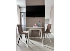 Стул на металлокаркасе Чилли розовый / черный каркас фото покупателя 482