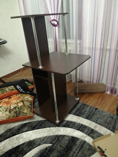 Компьютерный стол КСТ-12 венге фото покупателя 10