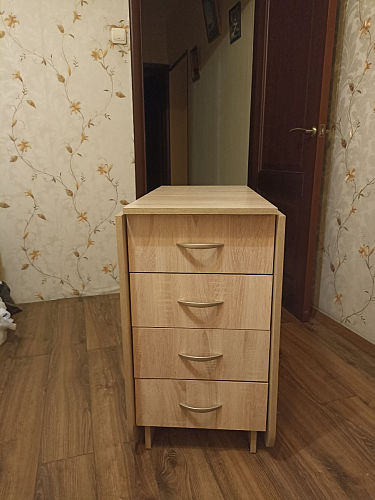 Стол-книжка Глория 606 М с ящиками дуб сонома фото покупателя 107