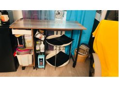 Письменный стол Челси Лофт дуб делано светлый / белый матовый фото покупателя 2