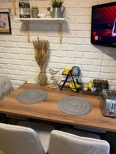 Деревянный стол Лота Лофт 120x75 дуб крафт табачный / черный матовый фото покупателя 428