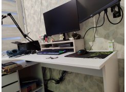 Письменный стол СПм-25 правый белый фото покупателя 80