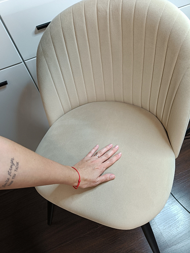 Стул на металлокаркасе Gabi-1 wine red / black фото покупателя 149