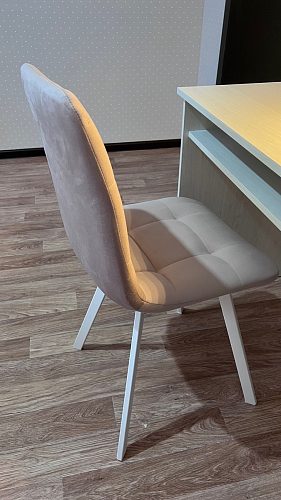 Стул на металлокаркасе Чилли зеленый / белый каркас фото покупателя 648