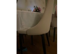 Стул на металлокаркасе Kora 1 light blue / white / black фото покупателя 18