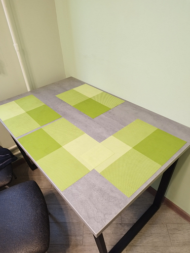 Деревянный стол Лота Лофт 120x75 дуб крафт табачный / черный матовый фото покупателя 959