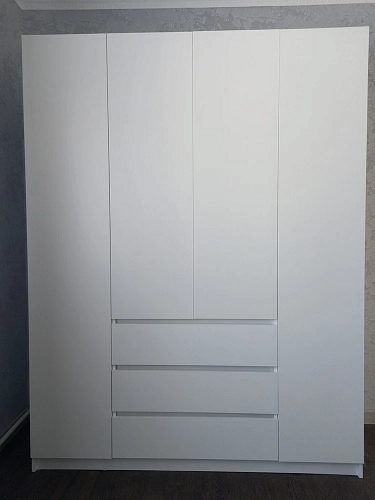 Шкаф Мадера ШМ 1200 ЛДСП графит новый фото покупателя 11