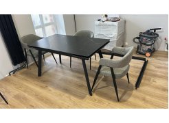 Стул на металлокаркасе Twin gray / black фото покупателя 28