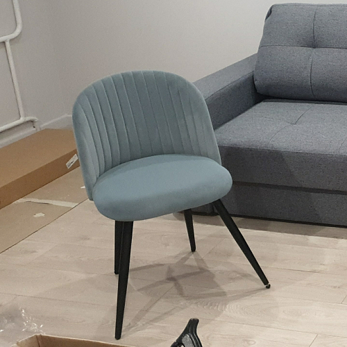 Стул на металлокаркасе Gabi 1 gray фото покупателя 220