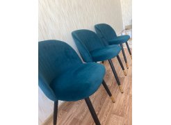 Стул на металлокаркасе Gabi 1 gray / black фото покупателя 65