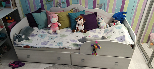 Кровать Фэнтези белый рамух фото покупателя 1