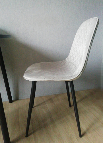 Стул на металлокаркасе Capri blue / white фото покупателя 85