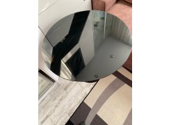 Стеклянный стол Tulip 90 black фото покупателя 40