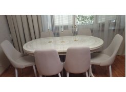 Стул на металлокаркасе Kora green / black фото покупателя 336