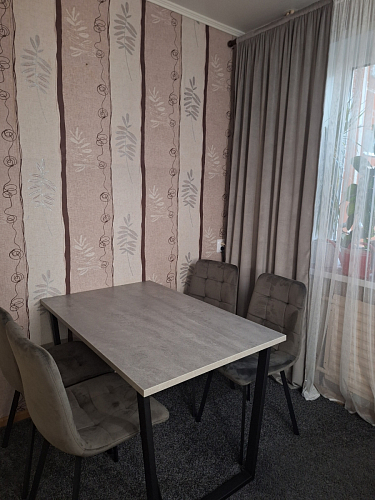 Деревянный стол Лота Лофт 120x75 дуб крафт табачный / черный матовый фото покупателя 482