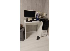 Компьютерный стол Джаз-24 левый белый фото покупателя 128