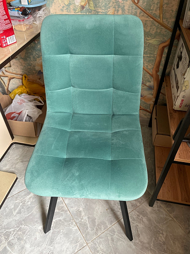 Комплект стульев Чилли 2 шт бежевый / черный фото покупателя 587