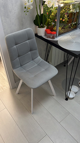 Комплект стульев Чилли 2 шт бежевый / черный фото покупателя 704