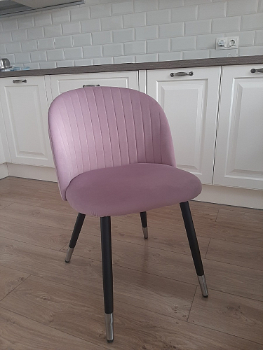 Стул на металлокаркасе Gabi latte / gold / black фото покупателя 267