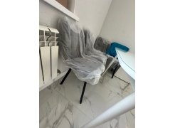 Стул на металлокаркасе Чилли светло-серый / черный фото покупателя 512