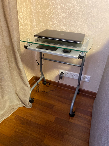 Компьютерный стол Riko black фото покупателя 8