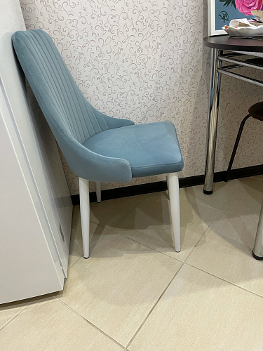 Стул на металлокаркасе Kora black / gray фото покупателя 55