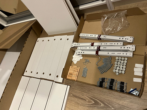 Комод Т-4р бетон / белый фото покупателя 10