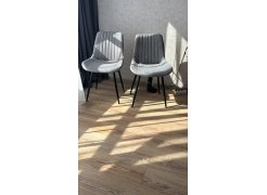 Стул на металлокаркасе Вейв темно-серый / черный фото покупателя 120